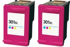 301XL kompatible Tintenpatronen Canon color Doppelpack CH564EE