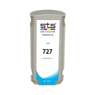 727 kompatible Tintenpatrone HP cyan B3P19A