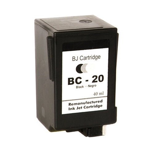 BC-20 kompatible Tintenpatrone Canon schwarz 0895A002