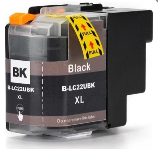 LC-22UBK kompatible Tintenpatrone Brother schwarz