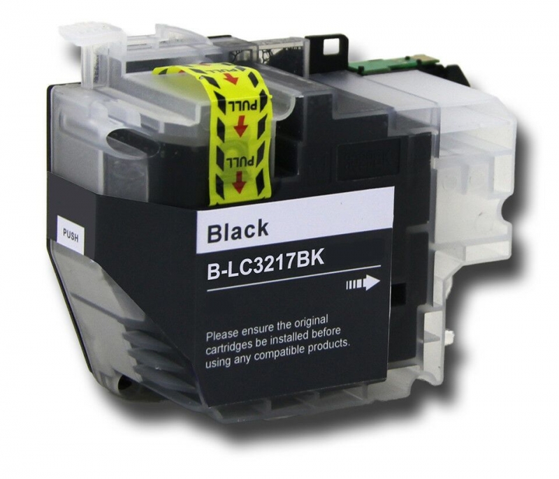 LC-3217BK kompatible Tintenpatrone Brother schwarz