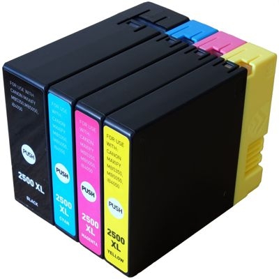 PGI-2500 kompatible Tintenpatronen Canon Multipack cmyk 9254B004