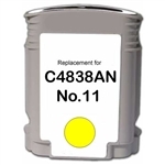 11 kompatible Tintenpatrone HP yellow C4838A