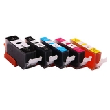 PGI-580PGBK/CLI-581 kompatible Tintenpatronen Canon Multipack cmyk 2078C005