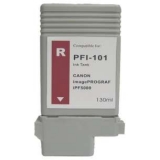 PFI-101R kompatible Tintenpatrone Canon rot 0889B001