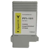 PFI-101Y kompatible Tintenpatrone Canon yellow 0886B001