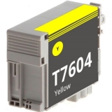 T7604 kompatible Tintenpatrone Epson yellow C13T76044010
