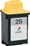 25 kompatible Tintenpatrone Lexmark color 15M0125